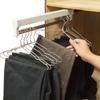Heavy Duty Pull-Out Closet Valet Rod Adjustable Wardrobe Clothing Rail Top Mount Wardrobe Hanger Rack Bar Ball Bearing Slide