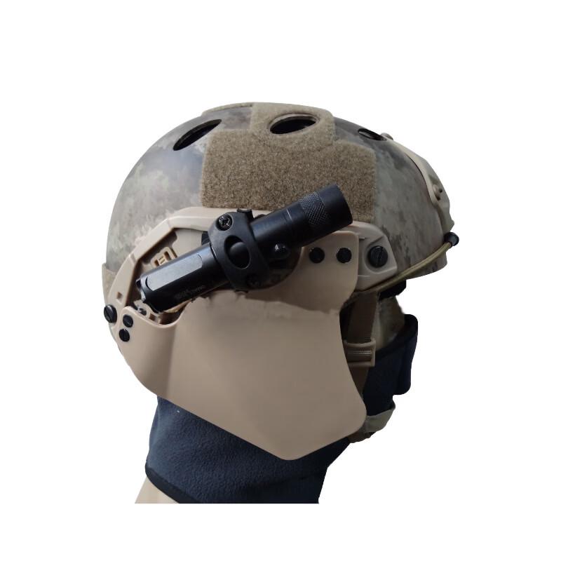 M-LOK Tactical Helmet Flashlight Mount Clips