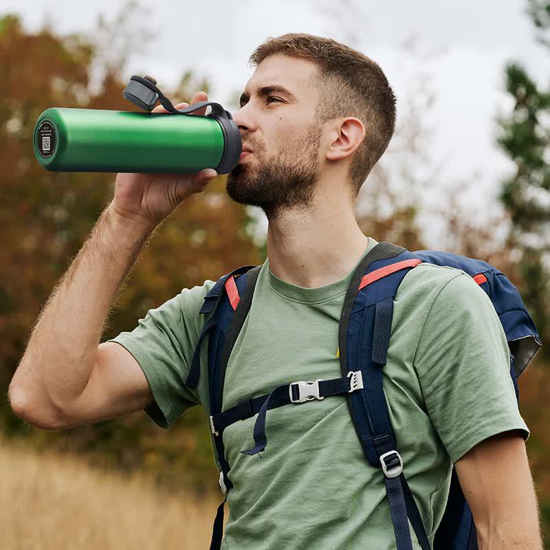 TIGER MTA-T080-GE Outdoor Cold Insulation Carbonated Water Bottle