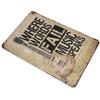 LEIZENTIN Vintage Tin Sign Guitar Where Words Fail Music Speaks Home Bar Poster Wall Decor Retro Metal Sign 8x12inch