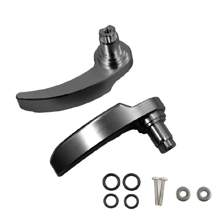 

Motorbike Aluminum Alloy Saddlebag Latch Handles Levers for Davidson Street чёрный