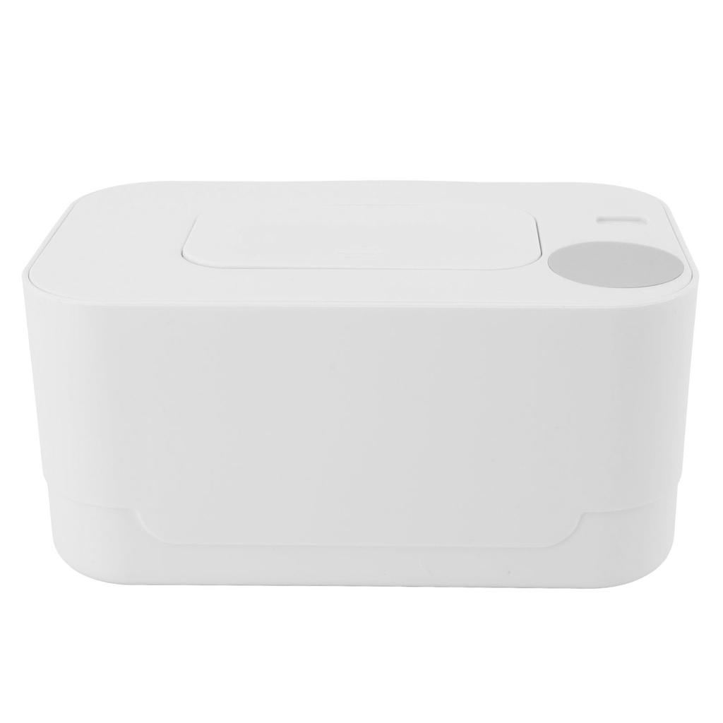 Compact Wipes Warmer Portable Wipe Warmer Baby Wet Wipes Dispenser for Vehicle Home Use White