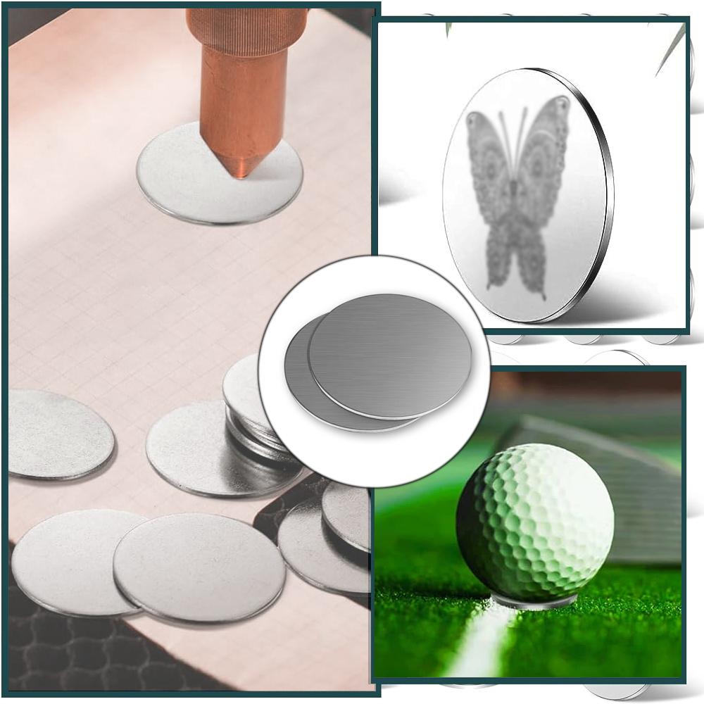 1PCS Stainless Steel Disc 304 Stainless Steel Round Steel Plate Diameter 50mm-100mm Thickness 0.5~2mm Metal Flat Gasket Disc