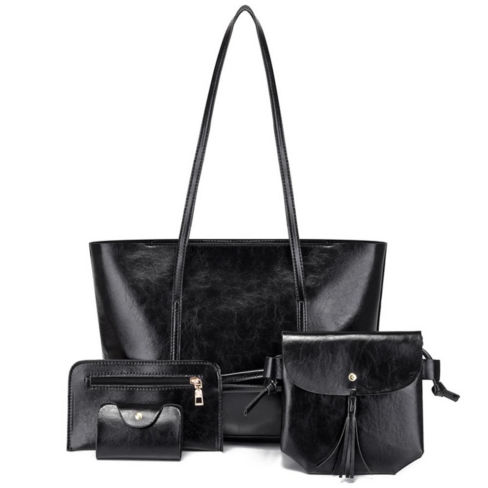 Women's Bag, Large Capacity Handbag, Fashionable Four-piece Set, Mother-in-law Bag, Shoulder Bag, Crossbody Bag
