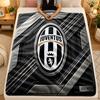 Flannel BlanketJuventus FC Warm Soft Throw Blanket for Indoor Sofa Bed Living Room Use