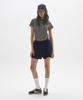 MOONSUN M.C Unisex, Logo Terry Shorts / Navy