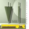 Windproof Double Canopy Umbrella with 24 Ribs and Long Handle