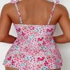 European & American Style Floral Sling Dress – Sexy Women's Fashion Swimsuit