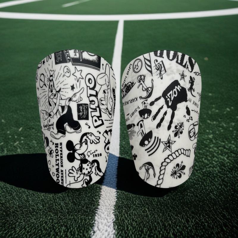 2025 KS-1007 Men s & Boys Professional Shin Guards - Anti-Collision Football Protection