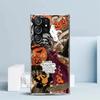 Halloween Fall Art Witch Cat Phone Case For Samsung Galaxy S24 S25 Edge S26 Ultra S22 S23 Plus S21 + S20 FE Soft TPU Back Cover