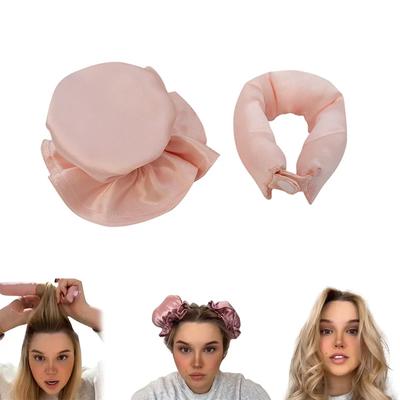 2/4pcs Heatless Curling Rod Set No Heat Hair Curler Silk Curls Soft Hair Rollers Sleeping Headband Hair Curlers Styling Tools