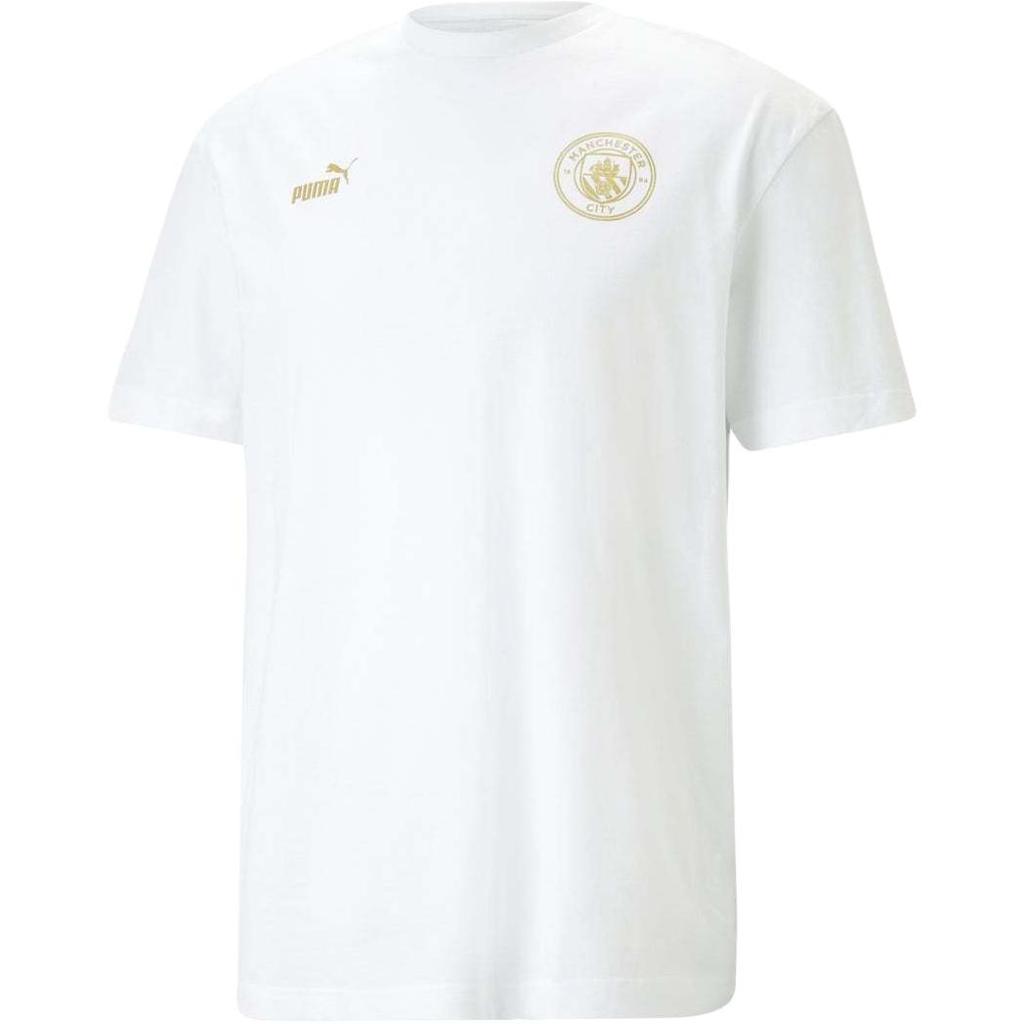 New PUMA MCFC CNY T Shirt Men's White 772350-24