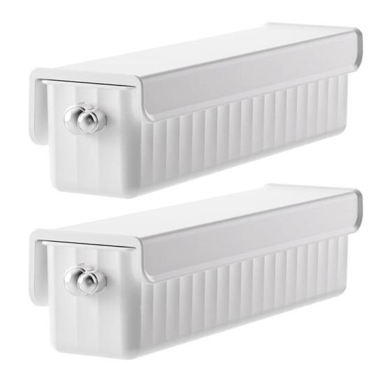 1/2Pcs Underwear Socks Storage Box Wall-Mounted Multiple Compartments Anti Dust Storage Boxes Socks Organizer