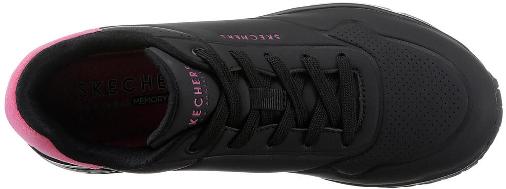 Skechers Uno - Pop Back Женские кроссовки черного цвета
