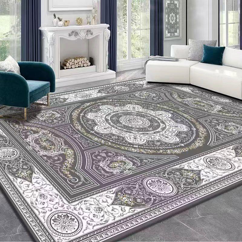 Eleganter Moderner Minimalistischer Luxus Fleckenabweisender Wohnzimmerteppich - Pflegeleicht, Große Fläche, Vielseitig für Schlafzimmer oder Bettseite.