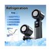 Cooling Handheld Fan High Speed Violent Fan Folding Neck Hanging Turbine Ice Compress Small Handheld Fan
