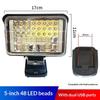 Adjustable LED Work Light for Mak 18V Li-ion Battery Portable Waterproof Emergency Flood Lamp for Construction Jobs