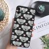 Cute Cartoon Koala Case For iPhone 15 11 12 13 14 Pro Max XS XR X 7 8 Plus 12 13 Mini 16 Pro Max Soft Cover