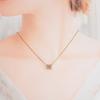HERMES  H147992F 55  Necklace Marong Rasse/gold Metal Women