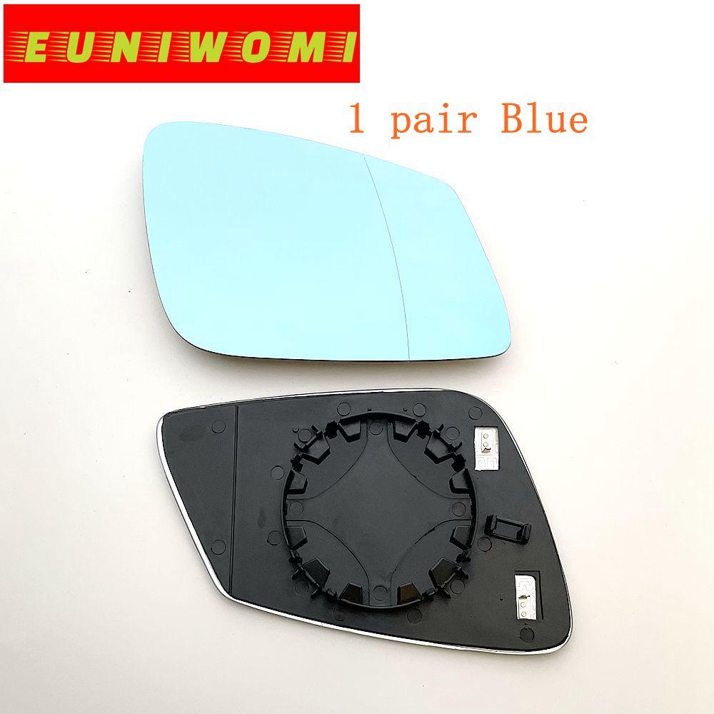 WIDE ANGLE HEATED BLUE WHITE MIRROR GLASS FOR BMW F01 F02 F03 F04 F10 F20 F21 F22 F87 F32 F33 F36 F30 F31 F34 F23 F45 F46 i3 F48