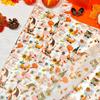10pcs Thanksgiving Tissue Paper Fall Pumpkin Dwarf Gift Wrapping Paper DIY Craft Autumn Harvest Halloween Party Decorative Paper