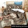 3D Print Japanese Geisha Samurai Bedding Set Double Twin King Duvet Cover Comforter Pillowcase Boys Girls Adults Bedroom
