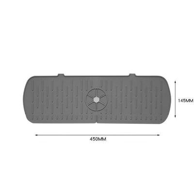 ZISIZ Silicone Faucet Drain Mat