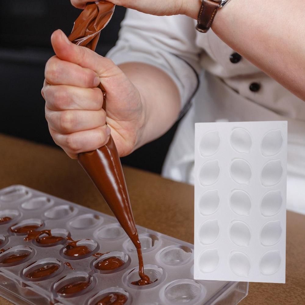 15 Κέικ με φόρμα σιλικόνης σε σχήμα λεμονιού Δίσκος μπισκότων με φόρμα σοκολάτας σε σχήμα λεμονιού για φόρμα κέικ ψησίματος Αξεσουάρ κουζίνας