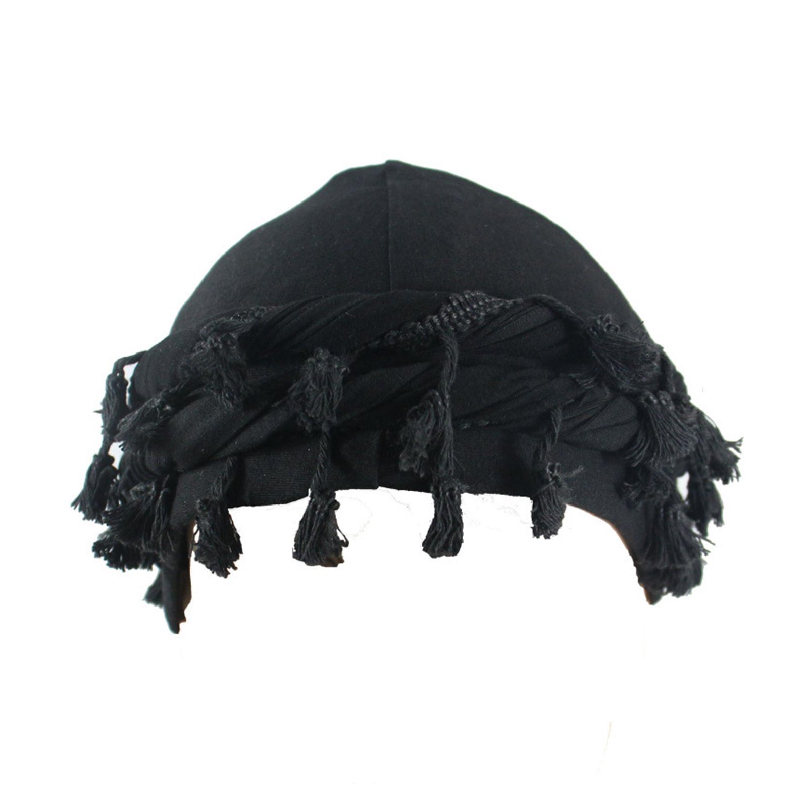 

Дышащая шапочка-череп с косичкой, влагоотводящая шапочка для активного отдыха, регулируемая повязка на голову, дышащие шарфы чёрный