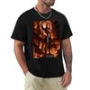 Redhead Warrior With Pike Burning City Tshirt High Quality Durable Tshirt