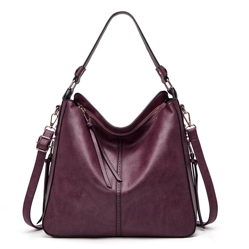 Women's Retro Crossbody Tote Bag - European & American Fashion, Large Capacity, Mother-Child, Single Shoulder
