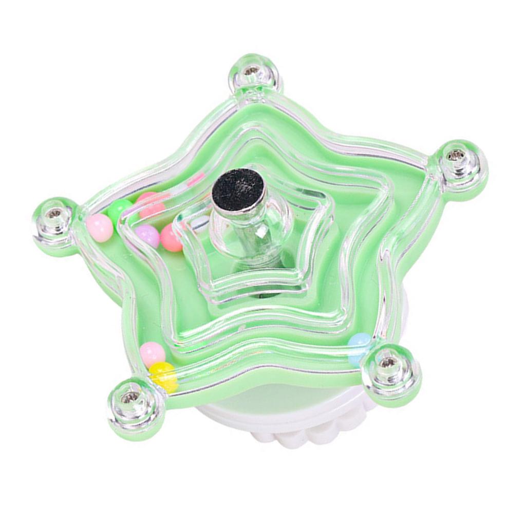 Interactive Spinning Wheel Colorful Parrot Toys For Small Birds Chewing Exercise Cage Accessories With Rotating Rattle