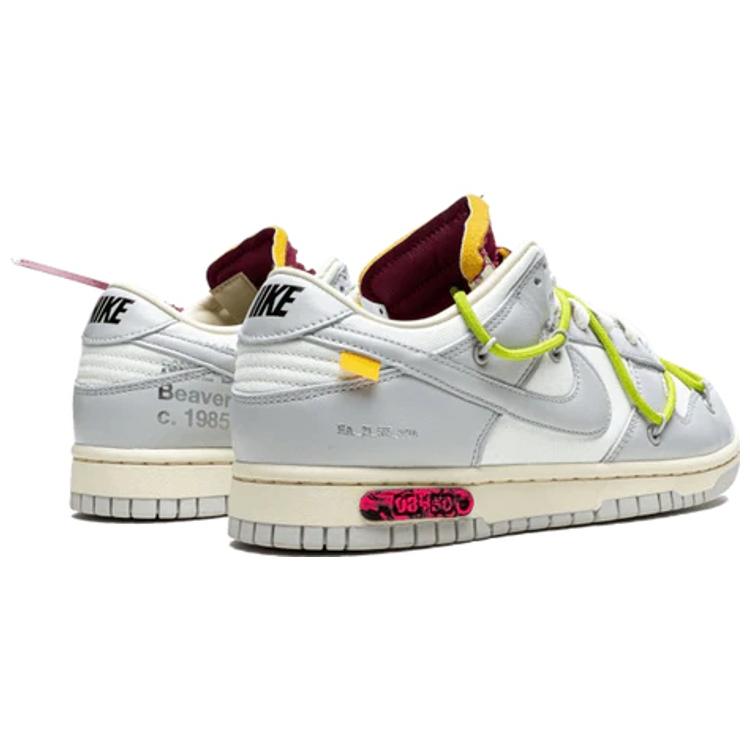 New Nike Dunk Low Off White Lot 8 DM1602-106