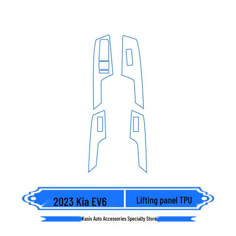 2023 Kia EV6 Interior Film - Navigation Screen, Gear Shift, Air Conditioning, Center Console Protection & Decoration Stickers