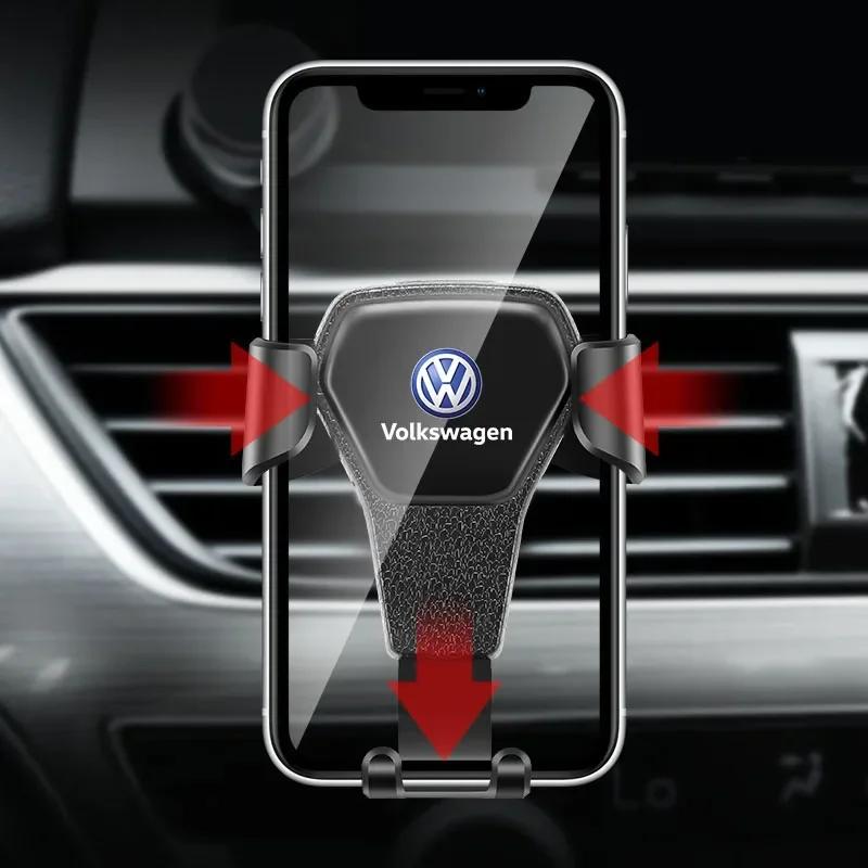 hijk1 ·Gravity Car Mount GPS Mobile Phone Holder Vent Clip Installation For VW R Line GTI Atlas Jetta Touareg Variant Golf Polo Taos