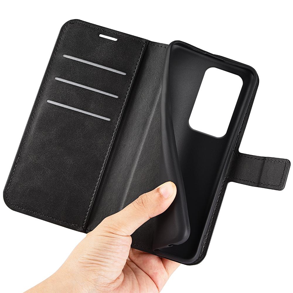 For Honor 200 Lite Case Wallet Card Slots Calf Texture Leather Phone Cover