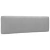 Garden Pallet Middle Sofa Black Impregnated Pine Wood