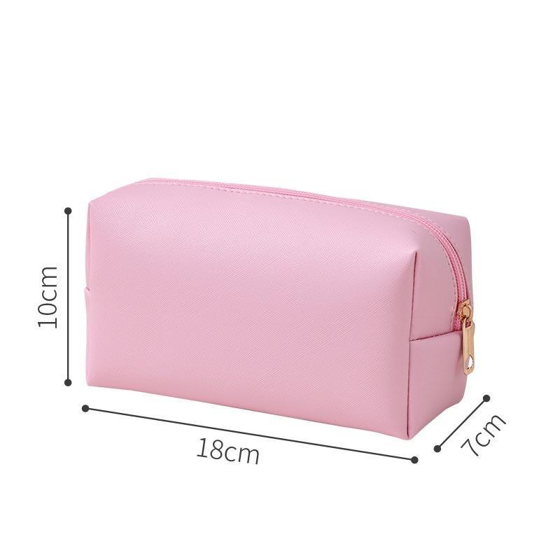 Simple Travel Large Capacity Makeup Bag Cosmetic Storage Pouch Toothbrush Wash Bag Storage Case