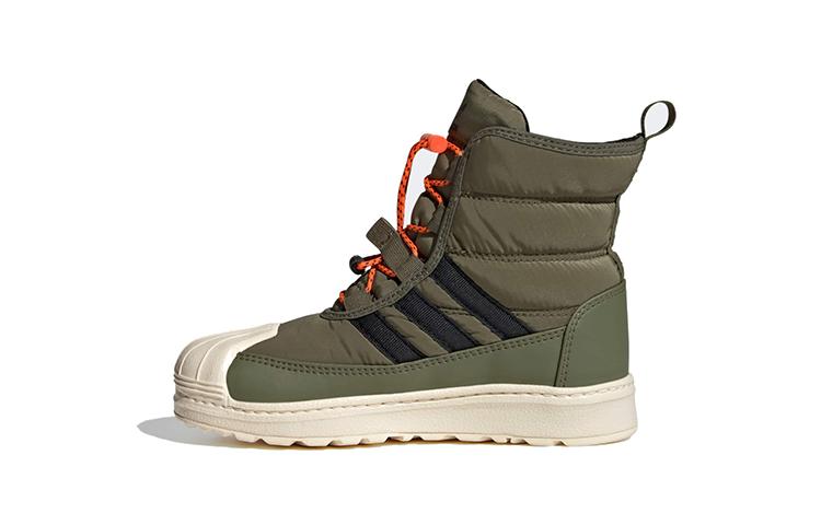 

Adidas Originals Abrasion Resistant Thermal Kids Boots Army Green Children Aged 3 7 Years Old GX9074 34