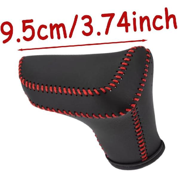 Riloer Gear Shifting Knob Cover, 1 PC Car Shift Knob Gear Handle Stick Protector Cover, Interior Shift Trims Compatible with Hyundai Tucson SE SEL