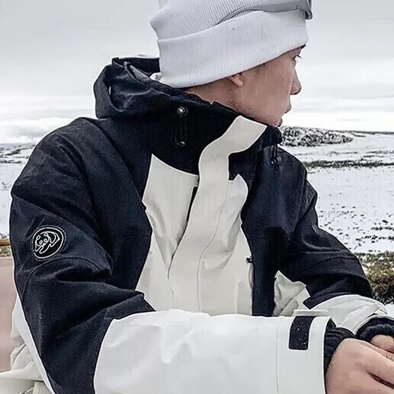 CAMEL Men's 3-in-1 Outdoor Down Jacket
