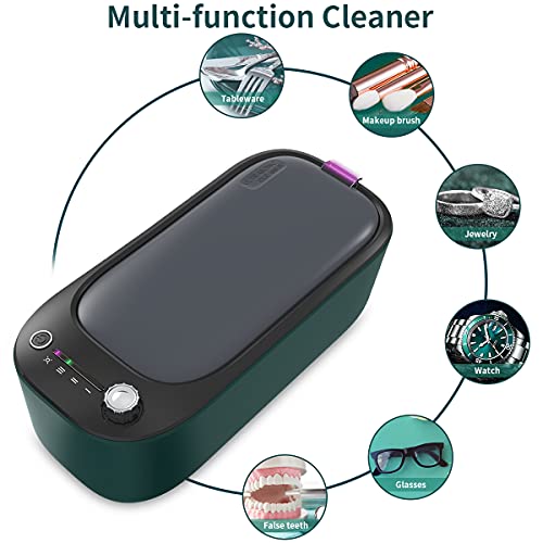 Ultrasonic Cleaner (US Standard) - 400ml - 45KHz - Green GZ-CS01A