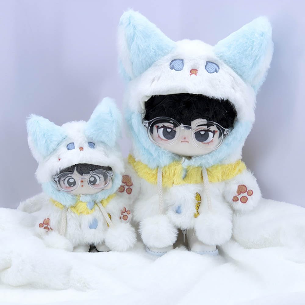 niannyyhouse 10cm20cm Plush Toy Clothes, Pig, Bear, Jacket, Hoodie, Cotton Doll Clothes, Dress-Up Accessories (A2, 10cm)
