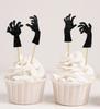Darling Suvenýr Halloween Monster Ruční Cupcake Topper Narozeninové párty Dekorace na dezert Tipy - Sada