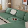 Jacquard Sofasete Putetrekk Polarfleece Sofatrekk Stretch Vaskbart Avtakbart L-form Hjørnesofa Slipcover For Hjemmeinnredning