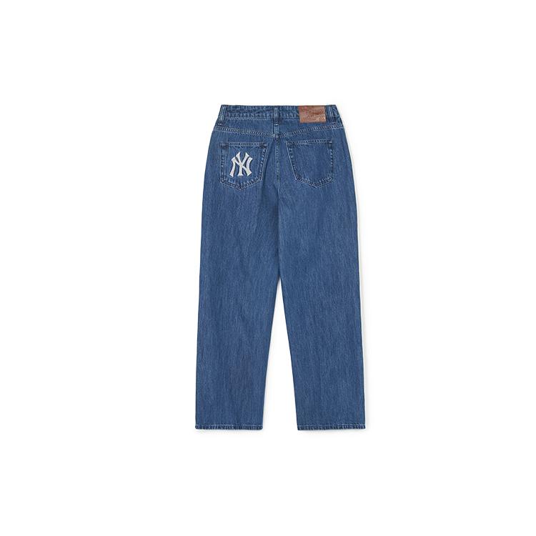 New MLB New York Yankees Jeans Women's Blue 3FDPB0741-50INS
