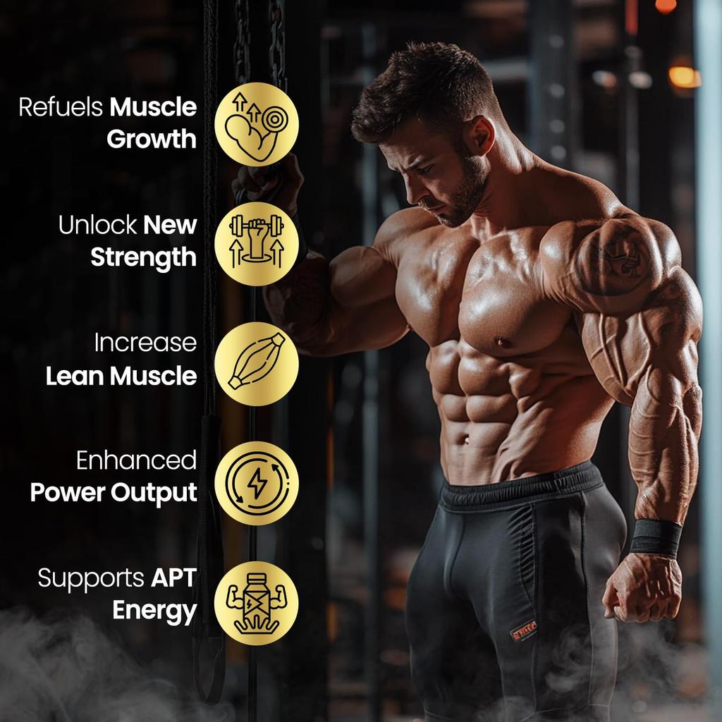Vlado's Himalayan Organics Pure Micronised Creatine Powder 33 Servings Pre Post Workout Energy & Muscle Gain