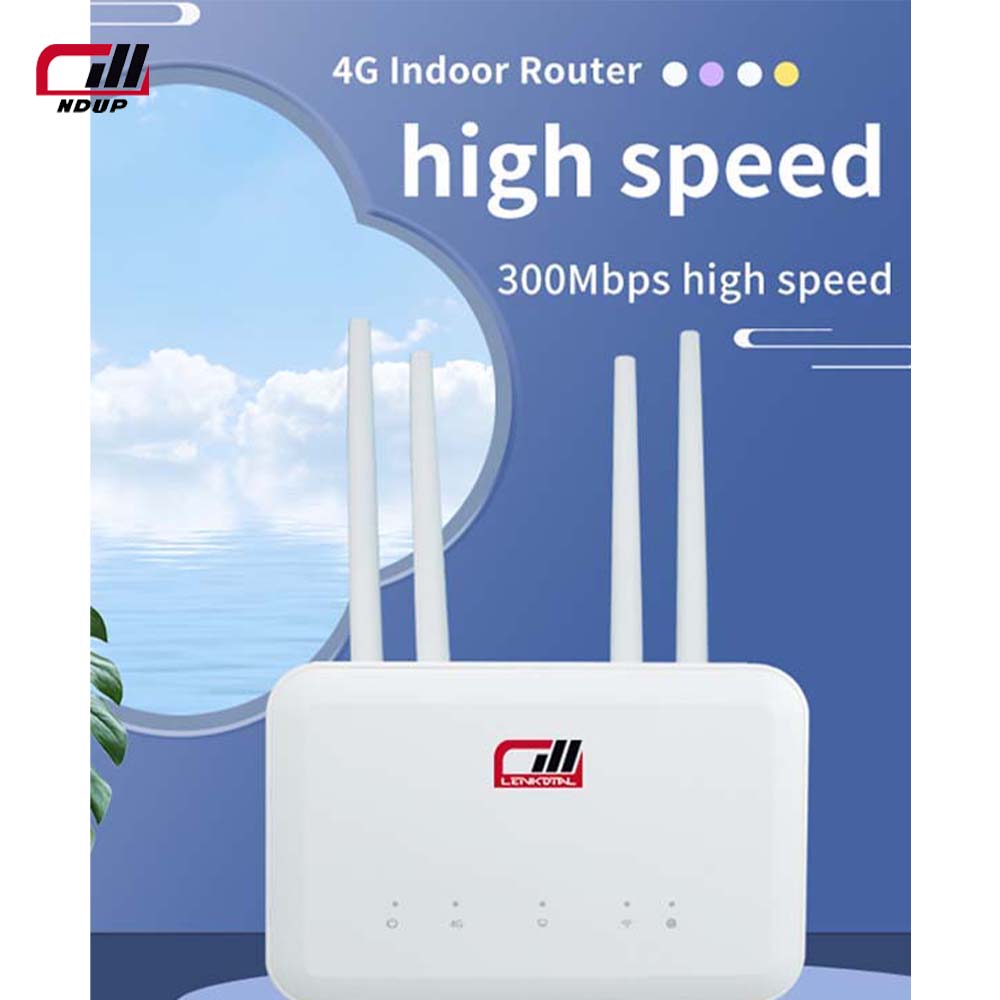 4G Home Router NDUP B625 Supports SIM Card Optional Battery