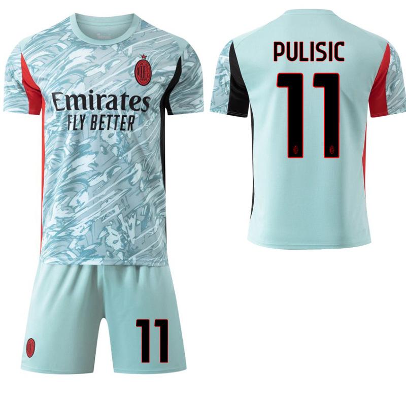

2025-26 Выездная футболка AC Milan №10 Леау №7 Феликс Футбольные майки XXL