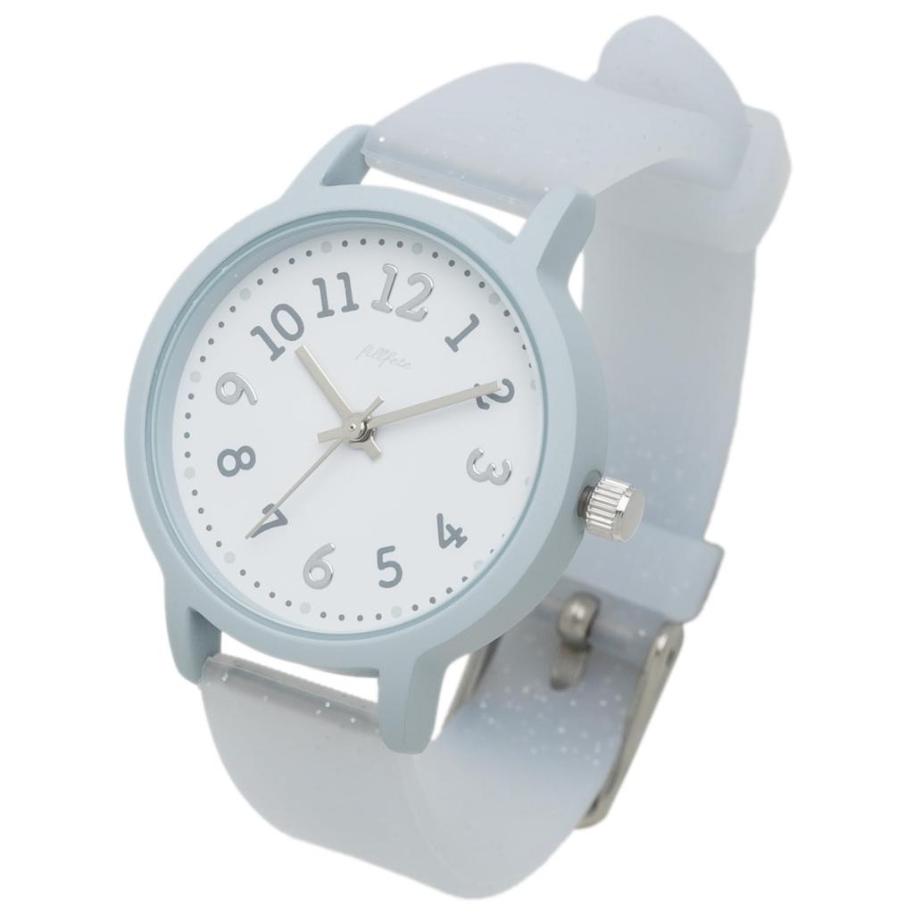 Field work KDS014-5 Analog Wristwatch for Women with Silicone Belt, Laminated, Blue